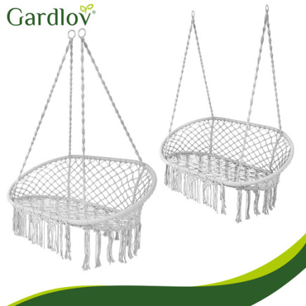 Huśtawka bocianie gniazdo podwójna szara Gardlov