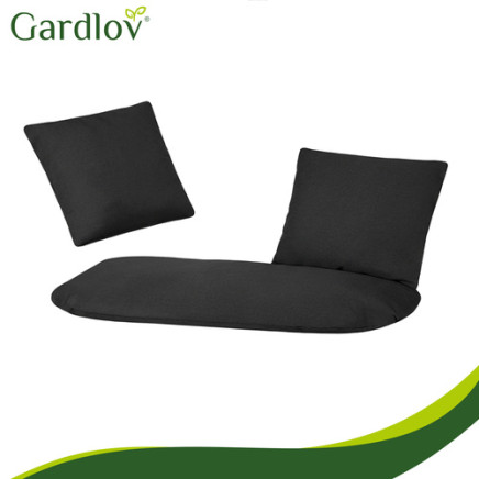 Poduszka na huśtawkę podwójną- czarna Gardlov