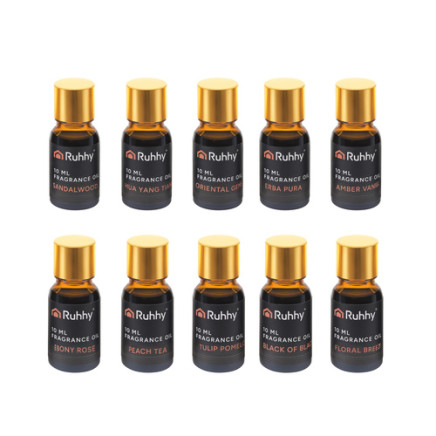 Fragrance oil - set of 10 pcs. 10 ml Ruhhy 27222