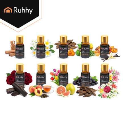 Fragrance oil - set of 10 pcs. 10 ml Ruhhy 27222
