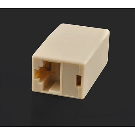 RJ45 позолоченный 8-контактный адаптер LAN - улучшенное качество сигнала и универсальный кабельный разъем для сетевого оборудования