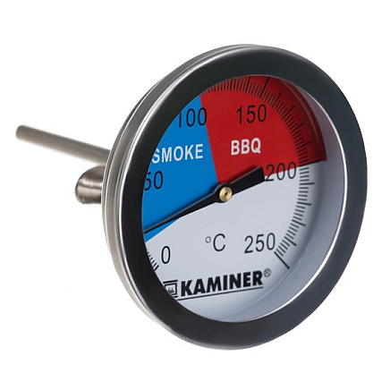 Analogs Termometrs ar Zondi Kūpinātavām, 0-250°C