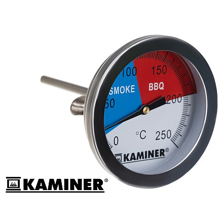 Analogs Termometrs ar Zondi Kūpinātavām, 0-250°C