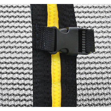 13ft Durable Safety Inner Trampoline Net - универсальная 8-постовая, безопасная для детей, погодоустойчивая сетка для батутов 396-404