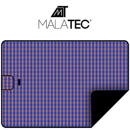 Piknika pludmales paklājs sega Basic 145x180cm - zils (Picnic mat)