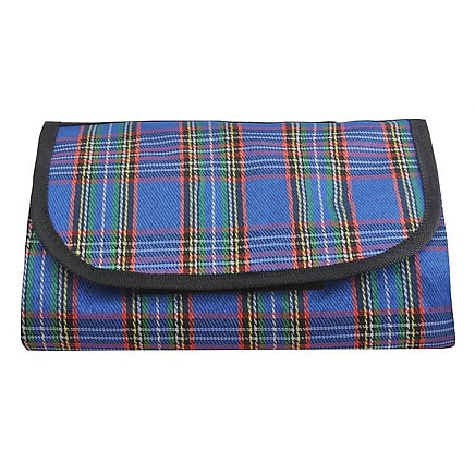 Piknika pludmales paklājs sega Basic 145x180cm - zils (Picnic mat)