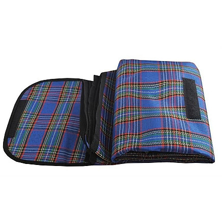 Piknika pludmales paklājs sega Basic 145x180cm - zils (Picnic mat)