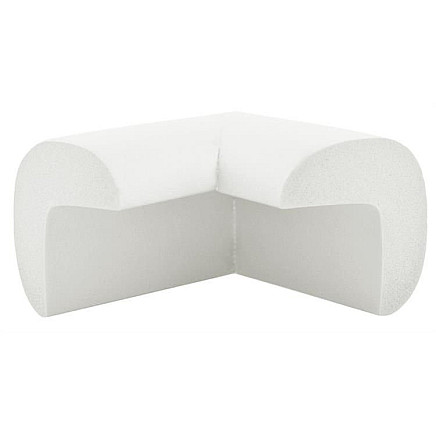 Foam corner protection - 4 pieces (white)