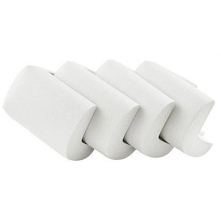 Foam corner protection - 4 pieces (white)