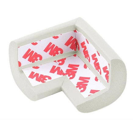 Foam corner protection - 4 pieces (white)