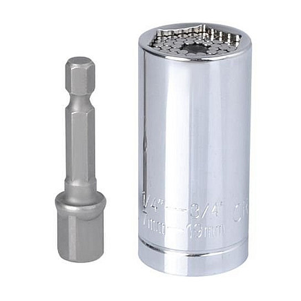 Universal socket - socket wrench 7-19mm