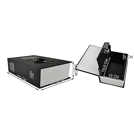 Slēptais Seifs, Grāmata, 18x11.5 cm