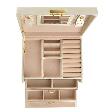Jewelry box/case - beige
