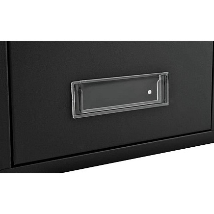 Черный погодоустойчивый почтовый ящик с экранированной крышкой и окном для персонализированного адреса, включая монтажные материалы