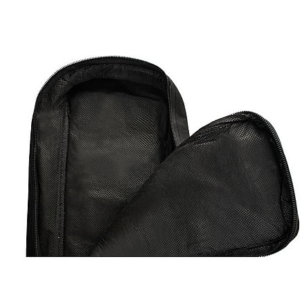Регулируемый и устойчивый к повреждениям чехол для гитары - удобная переноска с хранилищем A4 для профессиональных музыкантов и студентов, черный полиэстер, подходит для гитар размером до 41 дюйма