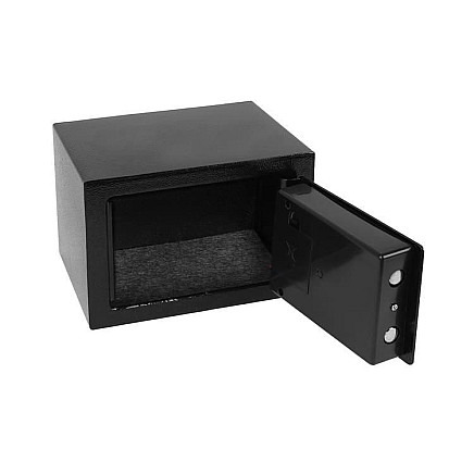 Ultra-Secure Electronic Steel Safe with Double-Lock Protection & Wall-Mount Option - Ideal for Home, Office & Hotel Use