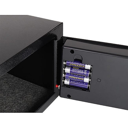 Ultra-Secure Electronic Steel Safe with Double-Lock Protection & Wall-Mount Option - Ideal for Home, Office & Hotel Use