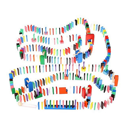 Wooden dominoes 1080 pcs