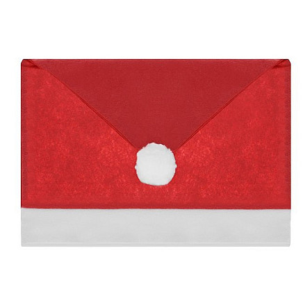 Ziemassvētku krēslu pārvalku komplekts, 6 gab., ar galdautu