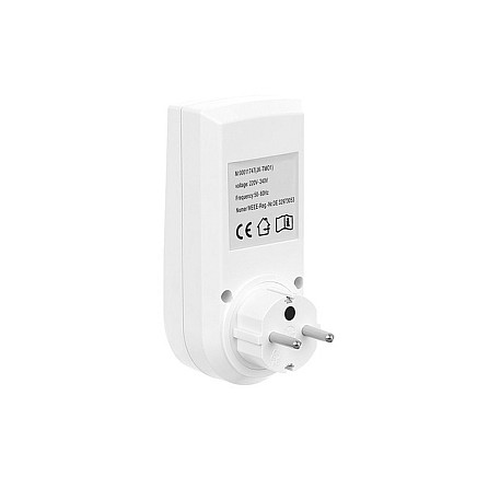 Kontaktligzda ar taimeri elektroierīču ieslēgšanai / izslēgšanai