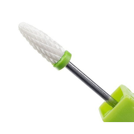 Эффективный набор керамических фрез для ногтей из 5 предметов - не передающие тепло, долговечные и безопасные средства для удаления кутикулы для маникюра и педикюра