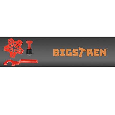 Atkārtoti lietojama flīžu līmeņošanas sistēma 150 gab. ar atslēgām