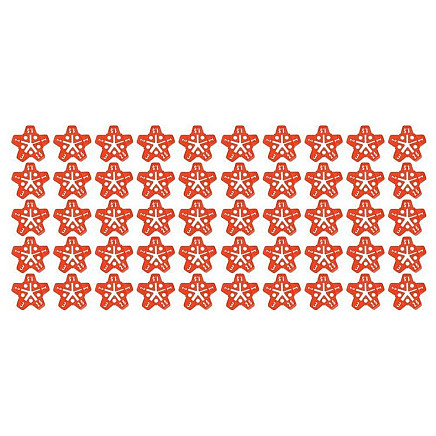 Atkārtoti lietojama flīžu līmeņošanas sistēma 150 gab. ar atslēgām