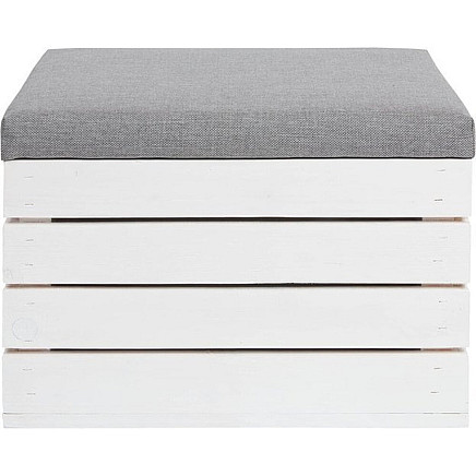 Koka Pufa Lāde Kumodes Krēsls Mājas Birojam ar Uzglabāšanas Kasti l Wooden Pouffe Dresser...