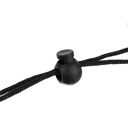 Mosquito net for garden umbrella 3.5m - black