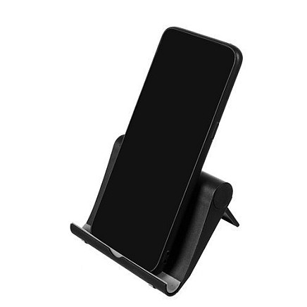 Universal Adjustable Tilt Angle Durable Smartphone Stand - Compact, Travel-Friendly Mobile Holder Made of High-Quality PP Material