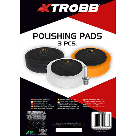Polishing sponge - set of 3