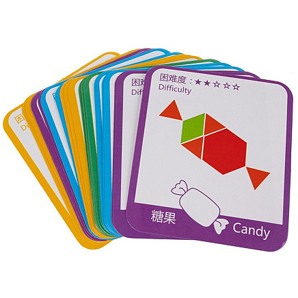 Educational puzzle - geometric shapes