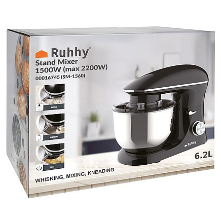 Planetārais virtuves kombains, 6.2 l, 2200 W