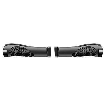 Shock-Absorbing Ergonomic Anti-Slip Cycling Handlebar Grips - Easy to Install, Profiled for Secure Grip