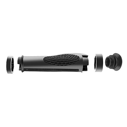 Shock-Absorbing Ergonomic Anti-Slip Cycling Handlebar Grips - Easy to Install, Profiled for Secure Grip