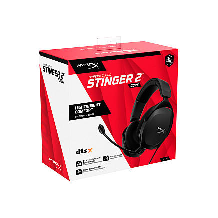 HP HyperX Cloud Stinger 2 Core - Gaming Headset (Black) (683L9AA)