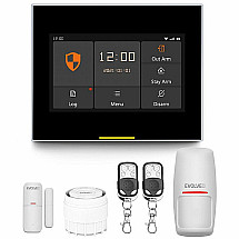 Alarmex Pro, smart wireless Wi-Fi/GSM alarm, 4.3" IPS colour display