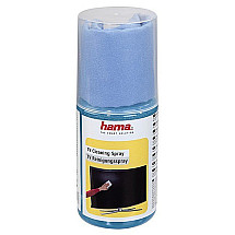 HAMA cleaning spray for flat screens/ 200 ml/ including a cloth