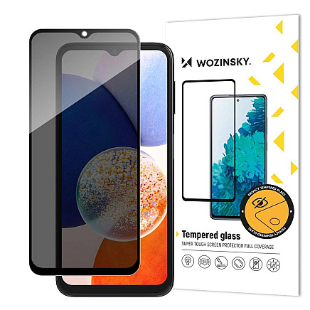 Wozinsky Privacy Glass закаленное стекло Samsung Galaxy A14 5G / Galaxy A14 с анти-спиновым фильтром конфиденциальности