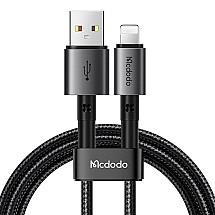 USB-A to Lightning Cable Connector Mcdodo CA-3580, 1.2 m (black)