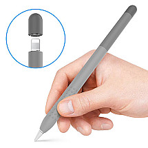 Stoyobe Colorful Sleeve case for Apple Pencil 1 case cover stylus case grey