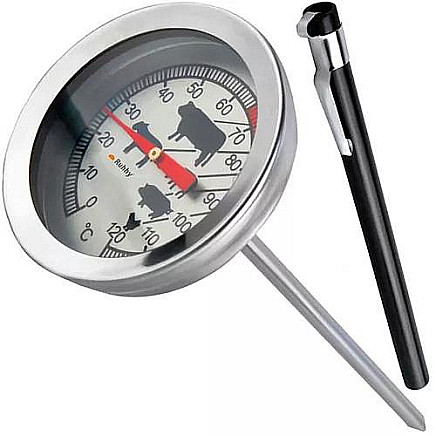 Bituminous baking thermometer