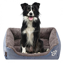 Dog bed Gray Elegant L 65x50x16 cm KOT09