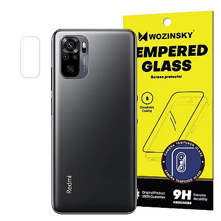 Wozinsky Camera Tempered Glass Protector, Ultra Durable 9H Protective Glass for Xiaomi Redmi Note 10 / Redmi Note 10S