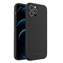 Wozinsky Color Case Силиконовый гибкий прочный чехол для Apple iPhone 13 Pro Max черный