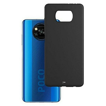 Xiaomi POCO X3 Pro - матовый чехол 3mk melns