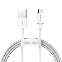 Кабель Baseus Superior series USB - micro USB, 2A, 1м (белый)