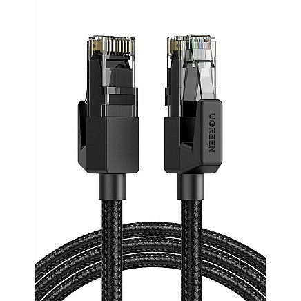 UGREEN Ethernet Cable, High-Speed Gigabit Cat 6 Network Cable RJ45 Cable 1m (black)