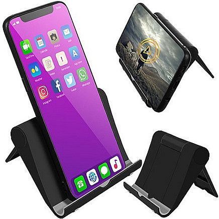 Universal, adjustable smartphone stand made of high-quality PP material - ideal for travelling