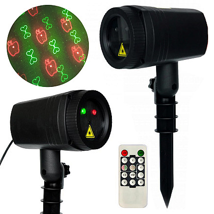 Christmas LED Projector Laser Lamp Disco Light Spotlight